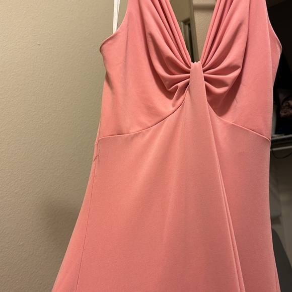 Pink Halter Dress - Picture 2 of 3